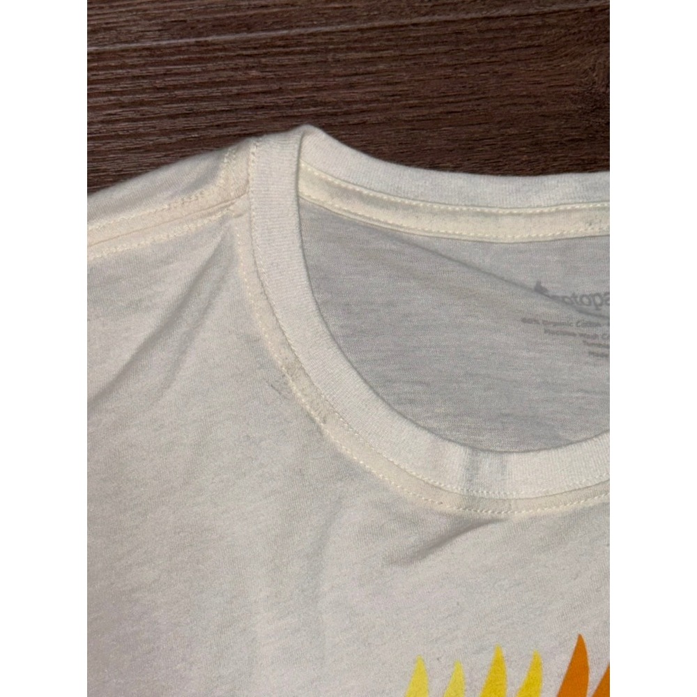 Cotopaxi Llama Sequence Organic T-Shirt Women's L  Graphic Tee NWT - Picture 3 of 7